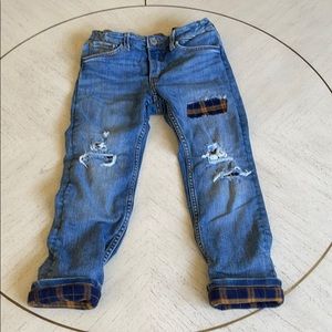 Boys H&M lined jeans